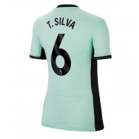 Chelsea Thiago Silva #6 Kolmaspaita Naiset 2023-24 Lyhythihainen